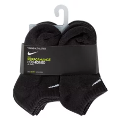 Boys Nike 6-pk. Performance No-Show Socks 10 Boys Nike 6-pk. Performance No-Show Socks -Kohl's Shop 2177739 ALT4