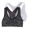 Girls 7-16 Maidenform® 2-pk. Space-Dyed & Solid Seamless Sports Bras 1 Girls 7-16 Maidenform® 2-pk. Space-Dyed & Solid Seamless Sports Bras -Kohl's Shop 2954744 Black Space Dye White