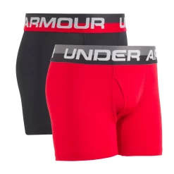 Boys 7-20 Under Armour 2-Pack Performance Boxer Briefs -Kohl's Shop 3070096 Red Black
