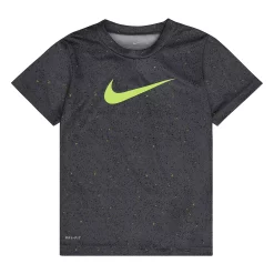 Boys 4-7 Nike Blacktop Speckled Swoosh Logo Graphic Tee -Kohl's Shop 3252446 Cool Gray