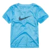 Boys 4-7 Nike Blacktop Speckled Swoosh Logo Graphic Tee -Kohl's Shop 3252446 Equator Blue