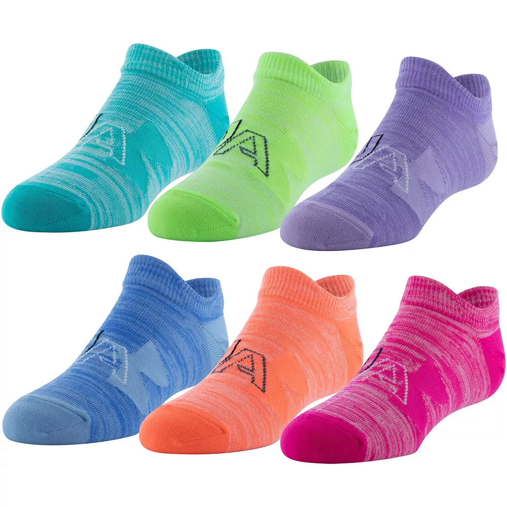 Girls Under Armour 6-pack Essential 2.0 No-Show Socks 12 Girls Under Armour 6-pack Essential 2.0 No-Show Socks - Image 10