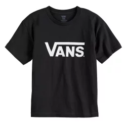 Boys 8-20 Vans® Logo Graphic Tee -Kohl's Shop 3616449 Black White