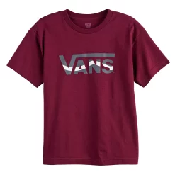Boys 8-20 Vans® Logo Graphic Tee -Kohl's Shop 3616449 Burgundy