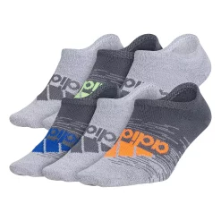 Boys adidas Superlite 6 Pack No Show Socks -Kohl's Shop 3690797 White Gray Marl