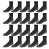 Boys Tek Gear® 20-Pack Lightweight Performance Ankle Socks -Kohl's Shop 3758294 Black Charcoal