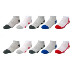 Boys Tek Gear® Lightweight 10-pack Low Cut Socks -Kohl's Shop 3760021 White Lite