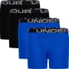 Boys 8-20 Under Armour 4-Pack Performance Cotton Boxer Briefs -Kohl's Shop 3802949 Blue