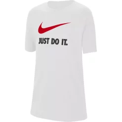 Boys 8-20 Nike Just Do It Tee -Kohl's Shop 3973205 White Red