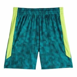 Boys 8-20 Tek Gear® Dry Tek Printed Shorts in Regular & Husky -Kohl's Shop 4013566 Aqua Geo Sqaures