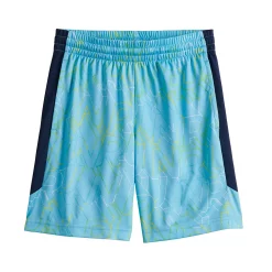Boys 8-20 Tek Gear® Dry Tek Printed Shorts in Regular & Husky -Kohl's Shop 4013566 Light Blue Run