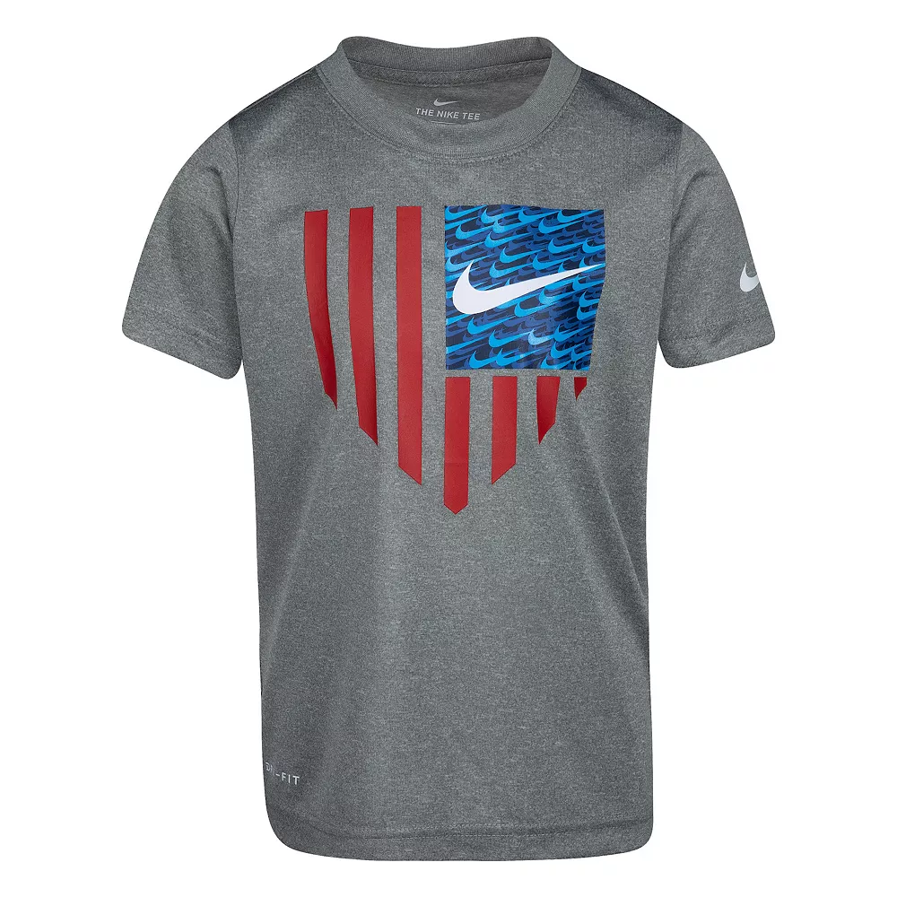 Boys 4-7 Nike Dri-FIT Americana Home Plate Graphic Tee 3 Boys 4-7 Nike Dri-FIT Americana Home Plate Graphic Tee