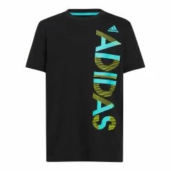 Boys 8-20 adidas Badge of Sport Graphic Tee -Kohl's Shop 4204143 Black With Blue