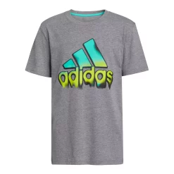 Boys 8-20 adidas Badge of Sport Graphic Tee -Kohl's Shop 4204143 Charcoal Gray Heather