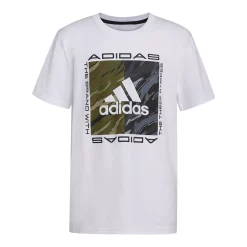 Boys 8-20 adidas Badge of Sport Graphic Tee -Kohl's Shop 4204143 White With Multi 4