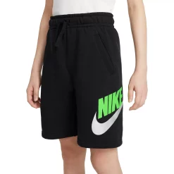 Kids 7-20 Nike Club Fleece Shorts -Kohl's Shop 4221758 Black Green Strike