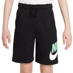 Kids 7-20 Nike Club Fleece Shorts -Kohl's Shop 4221758 Black Mint Foam