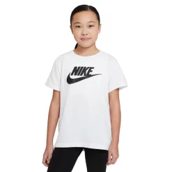 Girls 7-16 Nike Crewneck Graphic Tee -Kohl's Shop 4221759 White Black