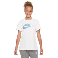 Girls 7-16 Nike Crewneck Graphic Tee -Kohl's Shop 4221759 White Ocean