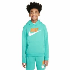 Kids 7-20 Nike Club Fleece Pullover Hoodie -Kohl's Shop 4227111 Washed Teal