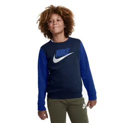 Boys 8-20 Nike Fleece Sweatshirt -Kohl's Shop 4232592 Midnight Navy Royal