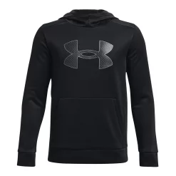 Boys 8-20 Under Armour Armour Fleece® Big Logo Hoodie -Kohl's Shop 4243487 Black
