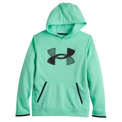 Boys 8-20 Under Armour Armour Fleece® Big Logo Hoodie -Kohl's Shop 4243487 Comet Green