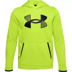 Boys 8-20 Under Armour Armour Fleece® Big Logo Hoodie -Kohl's Shop 4243487 Green Citrine