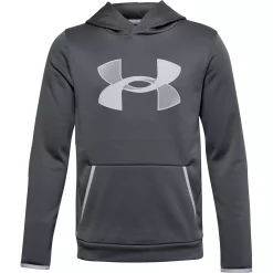 Boys 8-20 Under Armour Armour Fleece® Big Logo Hoodie -Kohl's Shop 4243487 Pitch Gray