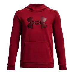 Boys 8-20 Under Armour Armour Fleece® Big Logo Hoodie -Kohl's Shop 4243487 Stadium Red
