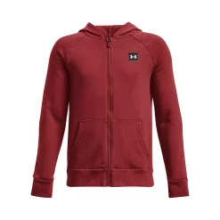 Boys 8-20 Under Armour Rival Fleece Full-Zip Hoodie -Kohl's Shop 4243702 Red