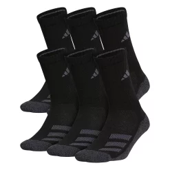 Boy's adidas Cushioned Angle Stripe 6-Pack Crew Socks 15 Boy's adidas Cushioned Angle Stripe 6-Pack Crew Socks -Kohl's Shop 4249526 Black Marled