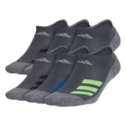 Boy's adidas Cushioned Angle Stripe 6-Pack No Show Socks -Kohl's Shop 4249530 Onix Marled