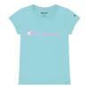 Girls 7-16 Champion® Signature Script Graphic Tee -Kohl's Shop 4341342 Aruba Blue