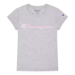 Girls 7-16 Champion® Signature Script Graphic Tee -Kohl's Shop 4341342 Gray