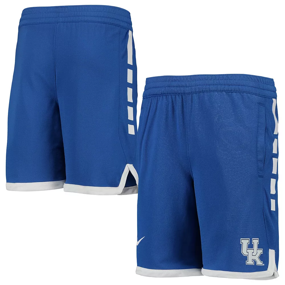 Youth Nike Royal Kentucky Wildcats Elite Shorts 3 Youth Nike Royal Kentucky Wildcats Elite Shorts