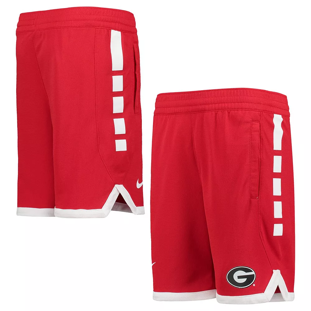 Youth Nike Red Georgia Bulldogs Elite Shorts 4 Youth Nike Red Georgia Bulldogs Elite Shorts - Image 2