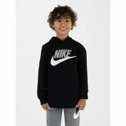 Boys 4-7 Nike Fleece Pullover Hoodie -Kohl's Shop 4398872 Black