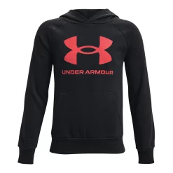 Boys 8-20 Under Armour Rival Fleece Hoodie 15 Boys 8-20 Under Armour Rival Fleece Hoodie -Kohl's Shop 4514135 Black Red