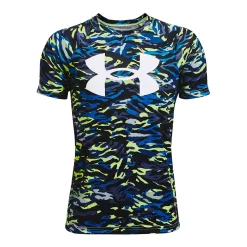 Boys 8-20 Under Armour Printed Tech Tee -Kohl's Shop 4545937 Quirky Lime