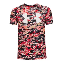 Boys 8-20 Under Armour Printed Tech Tee -Kohl's Shop 4545937 Red