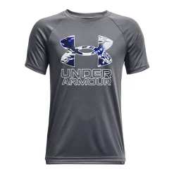 Boys 8-20 Under Armour Hybrid Print Tech Tee -Kohl's Shop 4546062 Pitch Gray