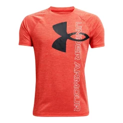 Boys 8-20 Under Armour Split Logo Tech Tee -Kohl's Shop 4546063 Dark Orange