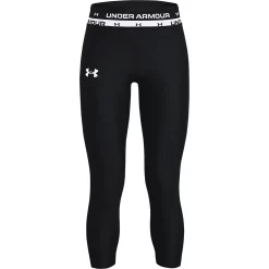 Girls 7-16 Under Armour HeatGear® Cropped Leggings 10 Girls 7-16 Under Armour HeatGear® Cropped Leggings -Kohl's Shop 4552496 Black