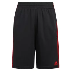 Boys 8-20 adidas Classic Three-Stripe Shorts -Kohl's Shop 4560825 Black W Red