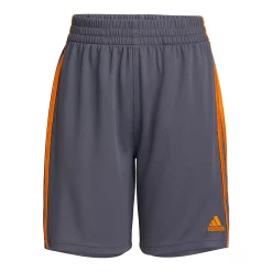 Boys 8-20 adidas Classic Three-Stripe Shorts -Kohl's Shop 4560825 Onyx With Orange