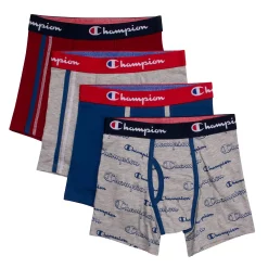 Boys 4-20 Champion® 4-Pack Boxer Briefs -Kohl's Shop 4560920 Red Navy
