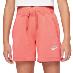 Girls 7-16 Nike French-Terry Shorts -Kohl's Shop 4605289 Pink Salt White