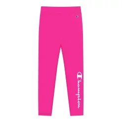 Girls 7-16 Champion® Signature Script Leggings -Kohl's Shop 4618385 Pink