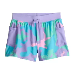 Girls 7-16 Tek Gear® Woven Running Shorts in Regular & Plus Size -Kohl's Shop 4630985 Lilac Camo